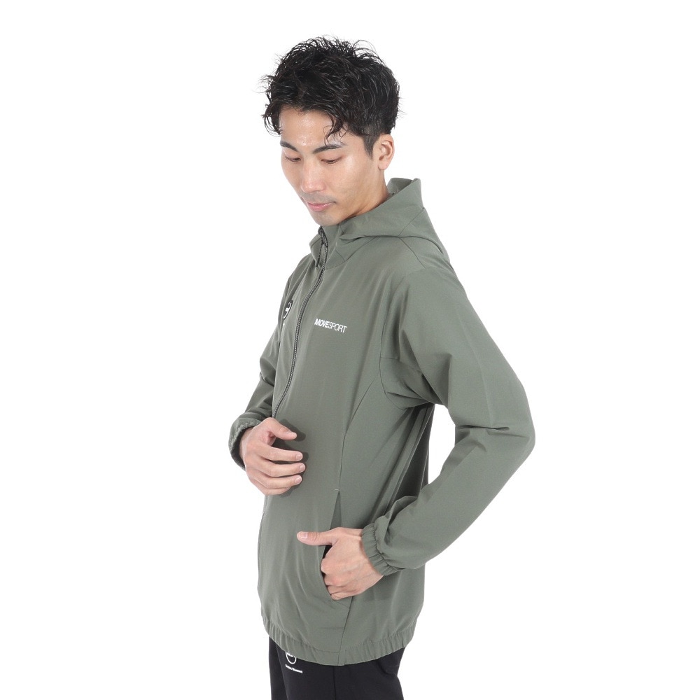 デサント（DESCENTE）（メンズ）AIRY フルジップフーディージャケット DX-C2754OL KH