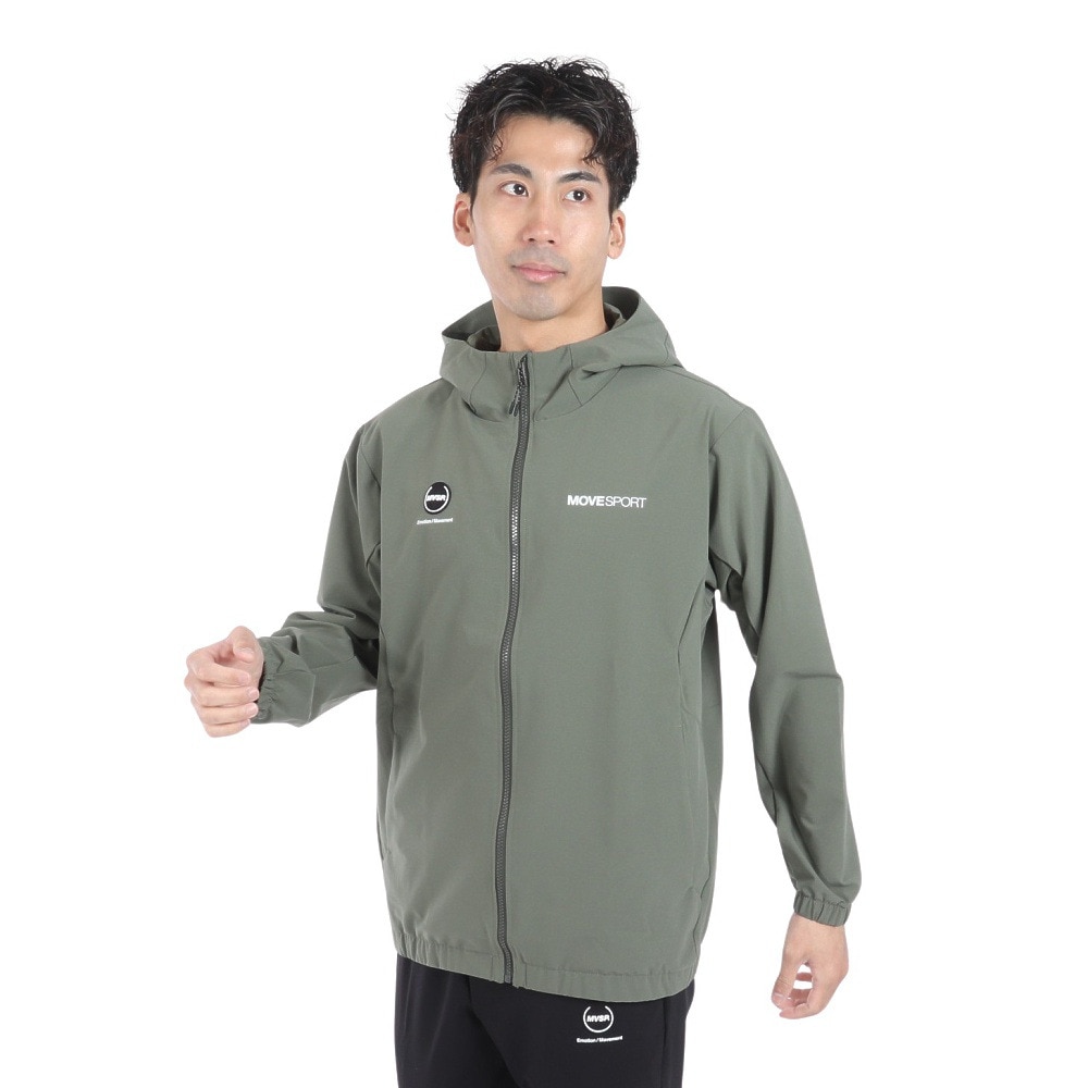 デサント（DESCENTE）（メンズ）AIRY フルジップフーディージャケット DX-C2754OL KH