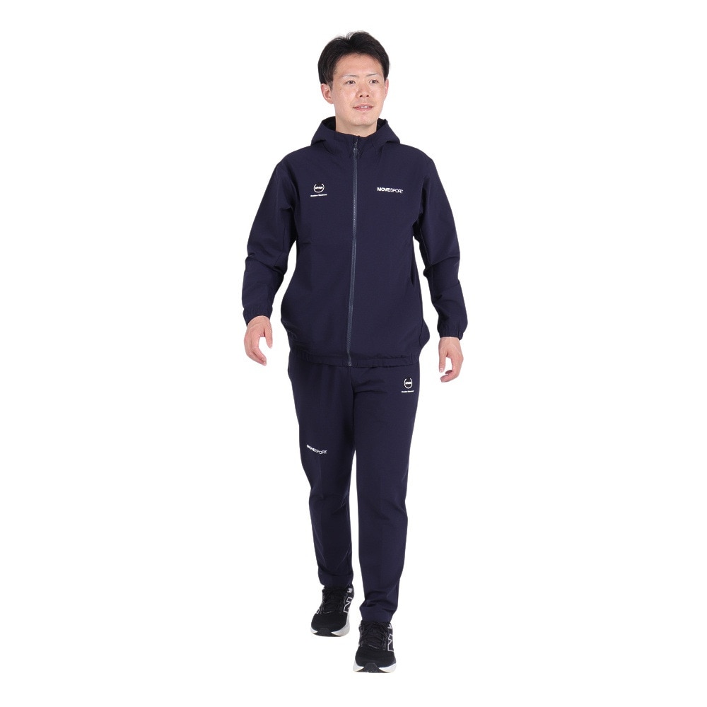 デサント（DESCENTE）（メンズ）長袖 フルジップフーディー DX-C2754OL NV