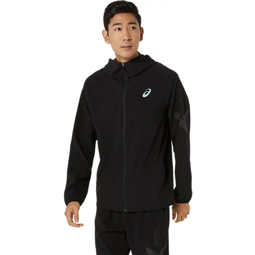 アシックス（ASICS）（メンズ）AIM-TRGストレッチウーブンフーディー 2031E722.001