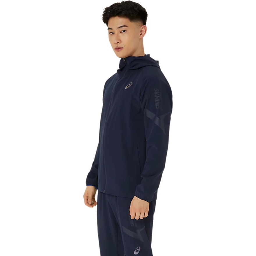 アシックス（ASICS）（メンズ）AIM-TRGストレッチウーブンフーディー 2031E722.400