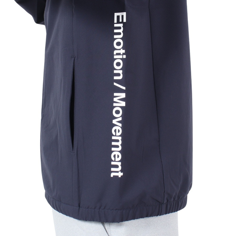 デサント（DESCENTE）（メンズ）AIRY TRANSFER ウォーム オーセンティックロゴ フーディー ST4FJK21M NV00