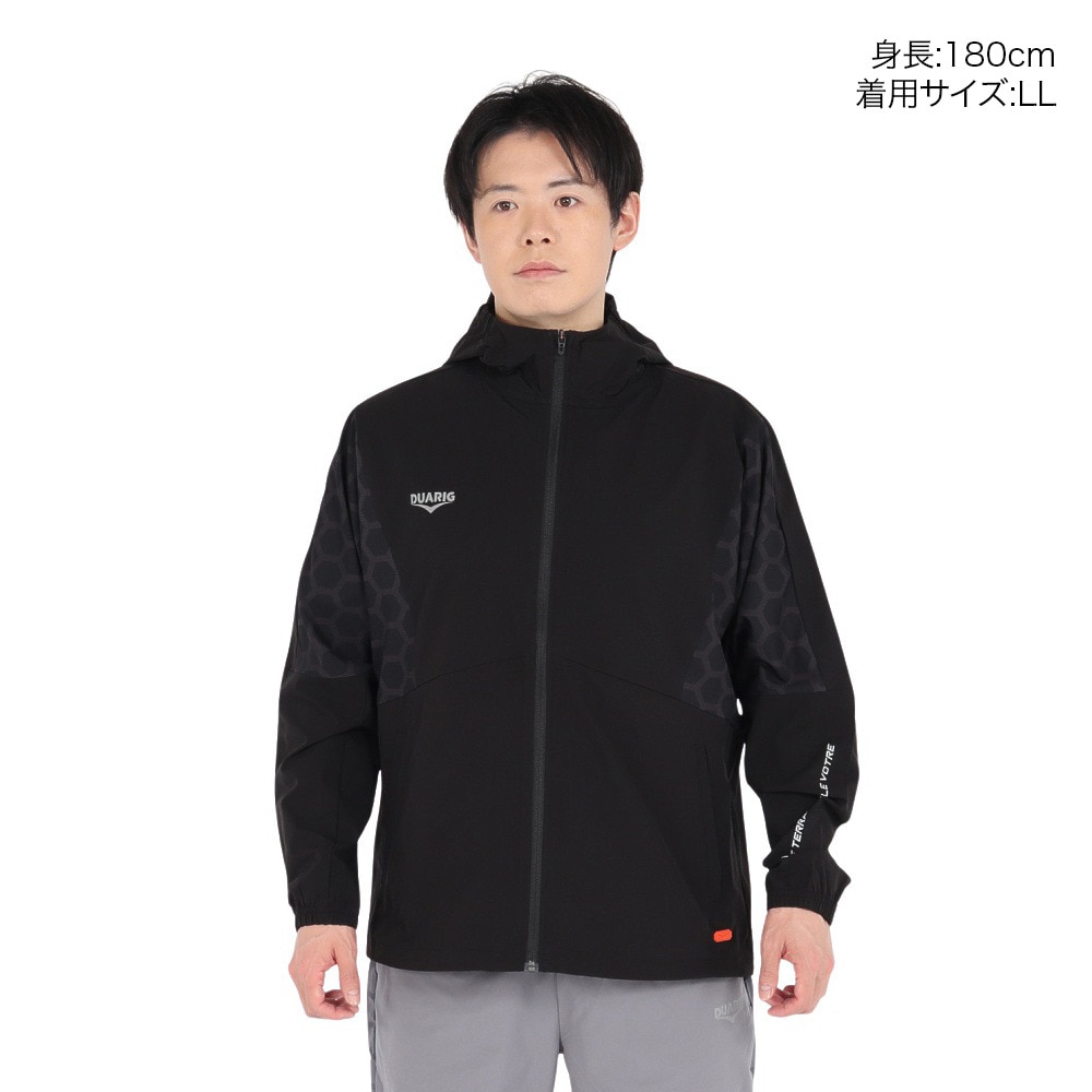 デュアリグ（DUARIG）（メンズ）絶耐撥水 UV ウオームアップ ジャケット 5S0014-TRWU-851SD BLK