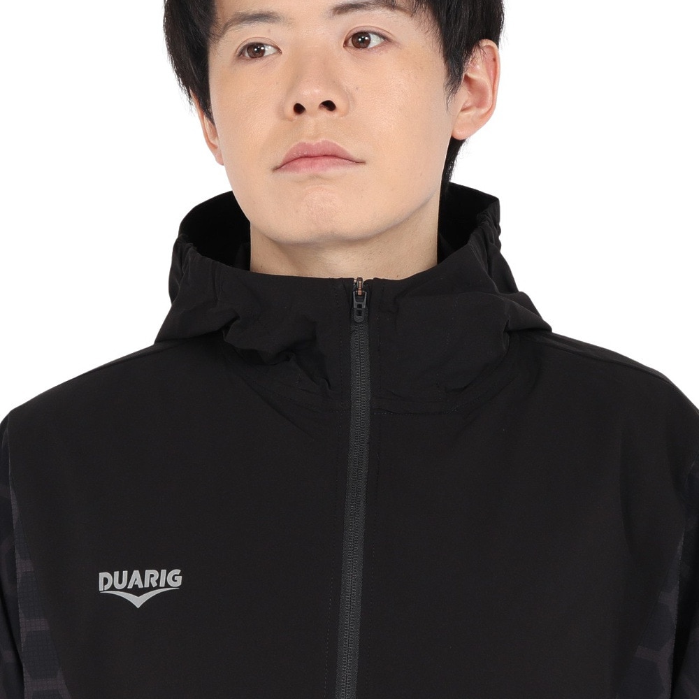デュアリグ（DUARIG）（メンズ）絶耐撥水 UV ウオームアップ ジャケット 5S0014-TRWU-851SD BLK