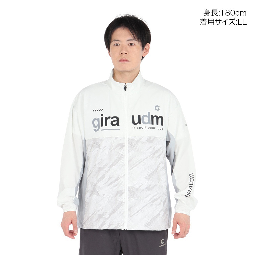 ジローム（GIRAUDM）（メンズ）絶耐撥水 UV NEW CROSS ジャケット WU5S0008-TR851-GRSD IGRY