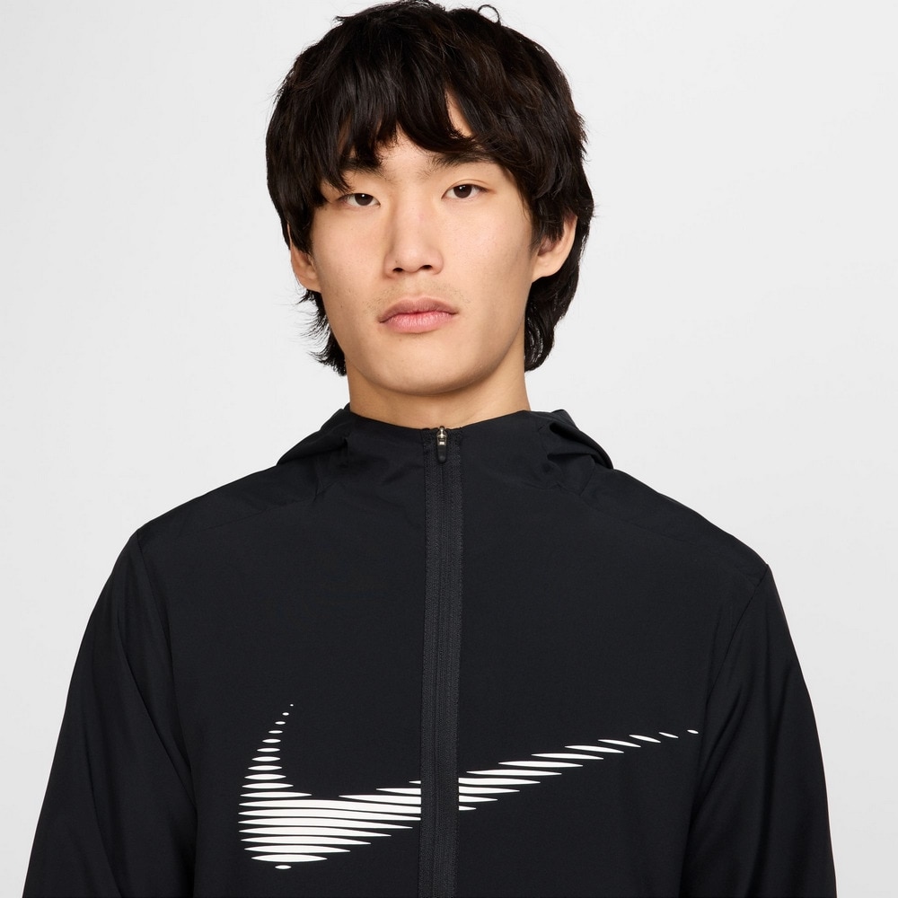 ナイキ（NIKE）（メンズ）ドライフィット フォーム フーディ ジャケット スウッシュ HJ3072-010
