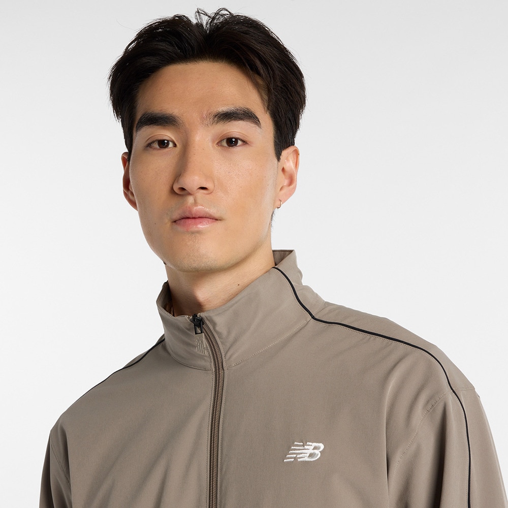 ニューバランス（new balance）（メンズ）ウーブントラックジャケット AMJ51504DOK