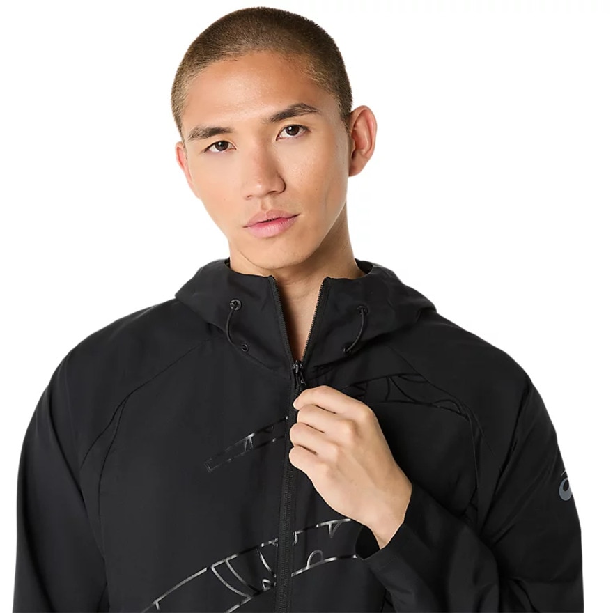 アシックス（ASICS）（メンズ）クールアクティモーションクロスフーディージャケット 2031E979.001