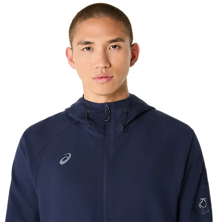 アシックス（ASICS）（メンズ）ドライアクティモーションクロスフーディージャケット 2031E980.400
