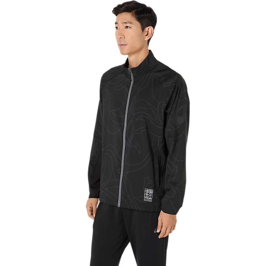 アシックス（ASICS）（メンズ）クールグラフィックサマーウーブンジャケット 2031E988.001