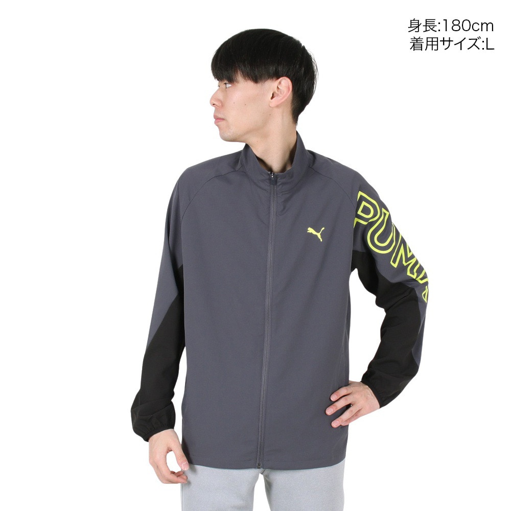 プーマ（PUMA）（メンズ）TAD CLOTH ウーブンジャケット 527041 69 GRY