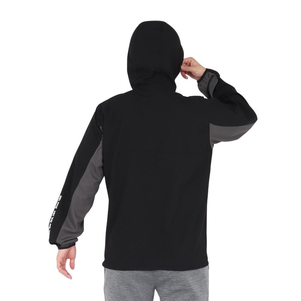 ニューエラ（NEW ERA）（メンズ、レディース）パフォーマンスアパレル クロスウェア ジャケット ワードマークロゴ2 14666307