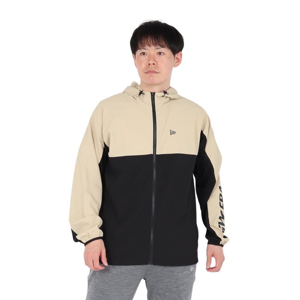 ニューエラ（NEW ERA）（メンズ、レディース）パフォーマンスアパレル クロスウェア ジャケット ワードマークロゴ2 14666308