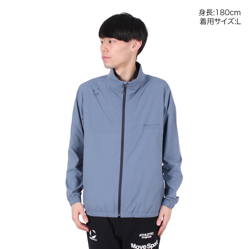 デサント（DESCENTE）（メンズ）ストレッチクロス ジャケット ST5SJKX1MB BLGY