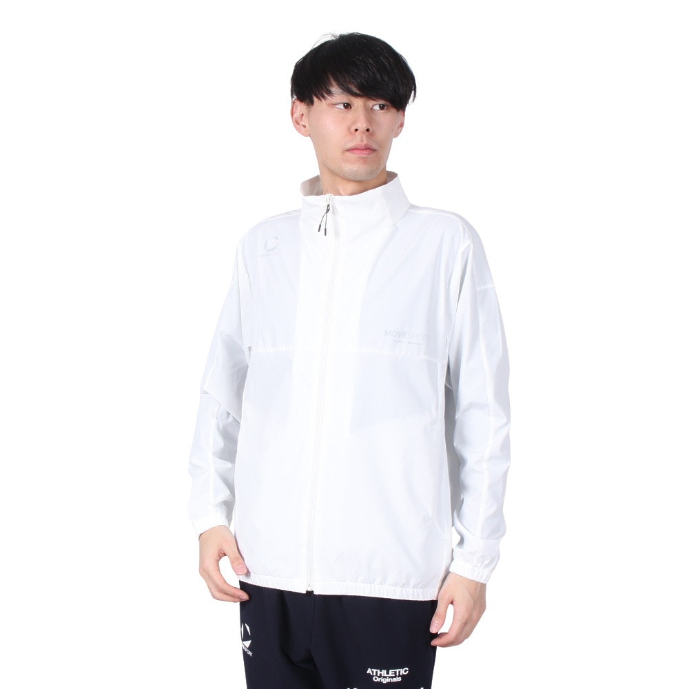 デサント（DESCENTE）（メンズ）ストレッチクロス ジャケット ST5SJKX1MB WH00