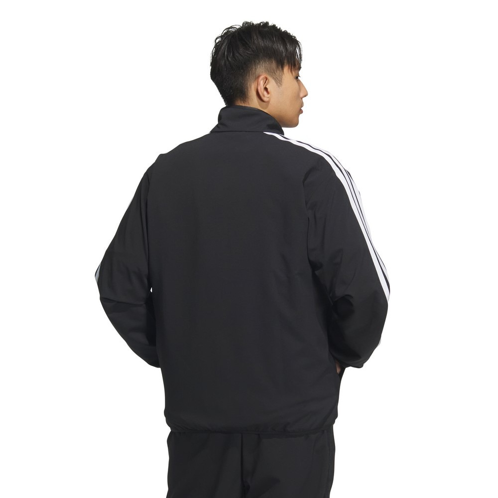 アディダス（adidas）（メンズ）スリーストライプス レギュラーフィット ライトウーブントラックトップ JZR06-JV7000