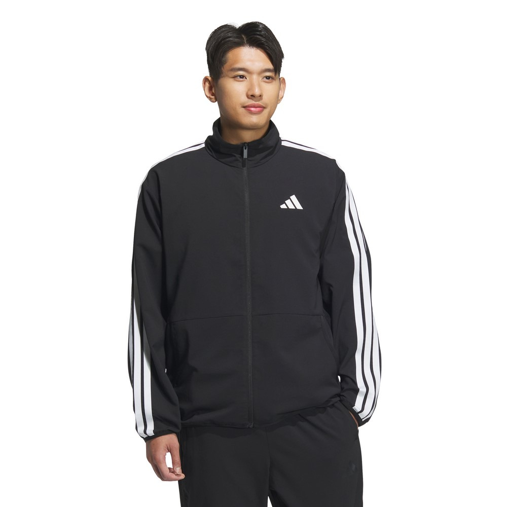 アディダス（adidas）（メンズ）スリーストライプス レギュラーフィット ライトウーブントラックトップ JZR06-JV7000