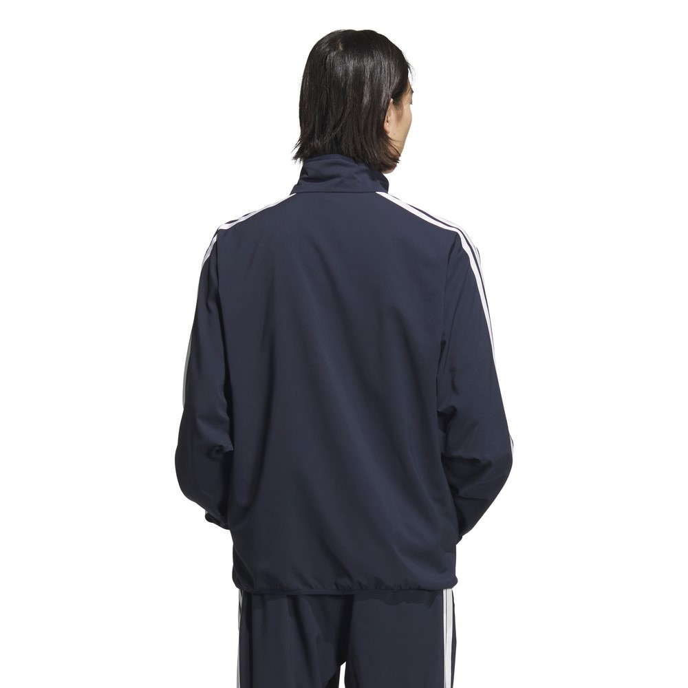 アディダス（adidas）（メンズ）スリーストライプス レギュラーフィット ライトウーブントラックトップ JZR06-JV7001
