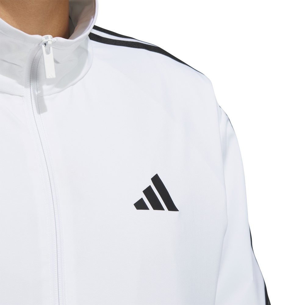 アディダス（adidas）（メンズ）スリーストライプス レギュラーフィット ライトウーブントラックトップ JZR06-JV7002