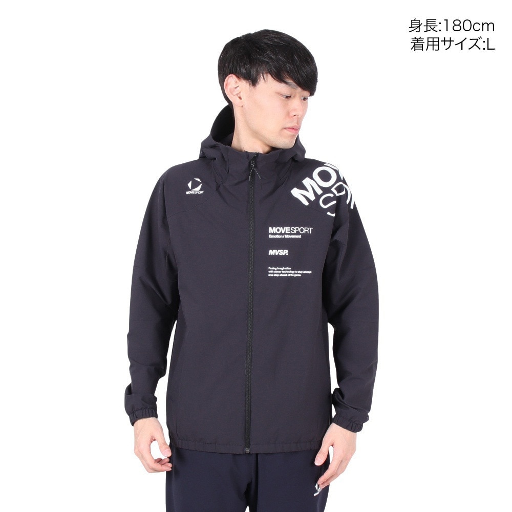 デサント（DESCENTE）（メンズ）SUNSCREEN TAIKYU クロスフーディー ST5SJK20M BK00