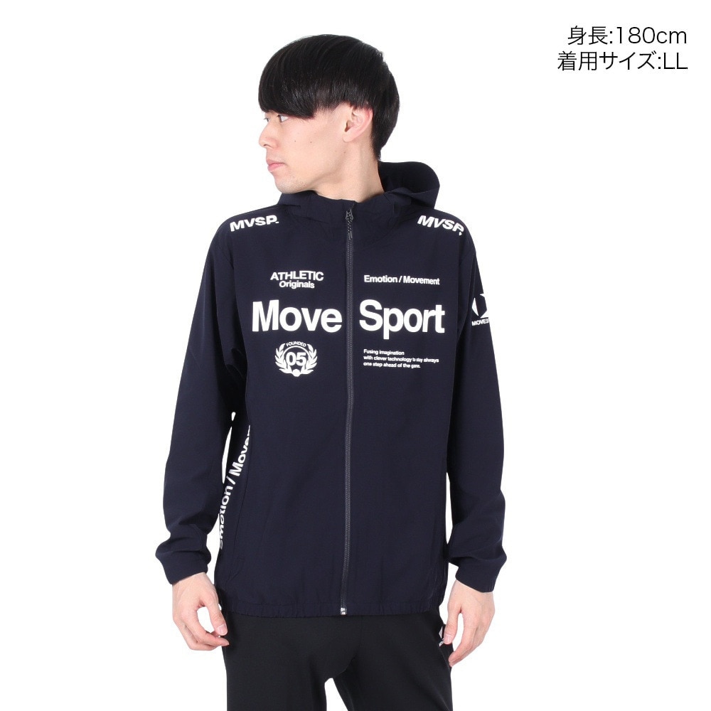 デサント（DESCENTE）（メンズ）AIRY TRANSFER TAIKYU フルジップフーディー ST5SJK22M NV00
