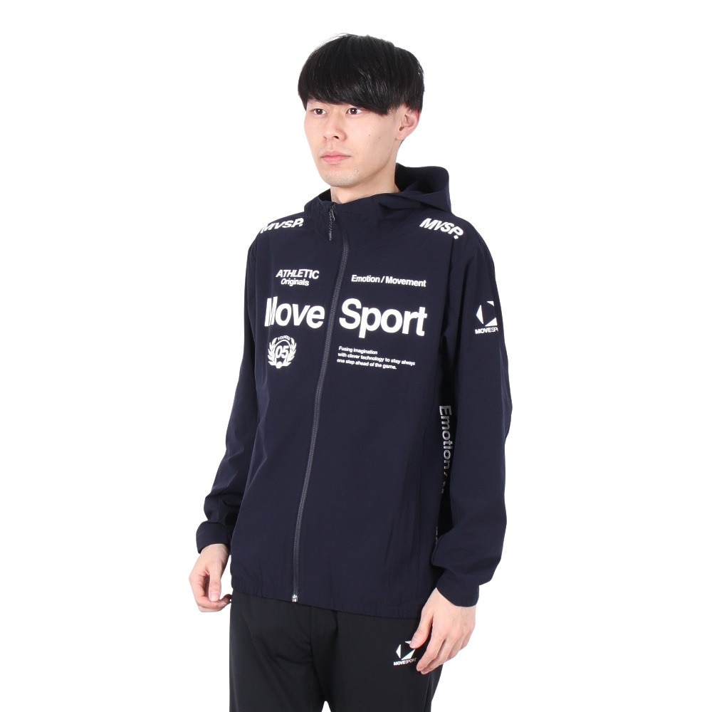 デサント（DESCENTE）（メンズ）AIRY TRANSFER TAIKYU フルジップフーディー ST5SJK22M NV00