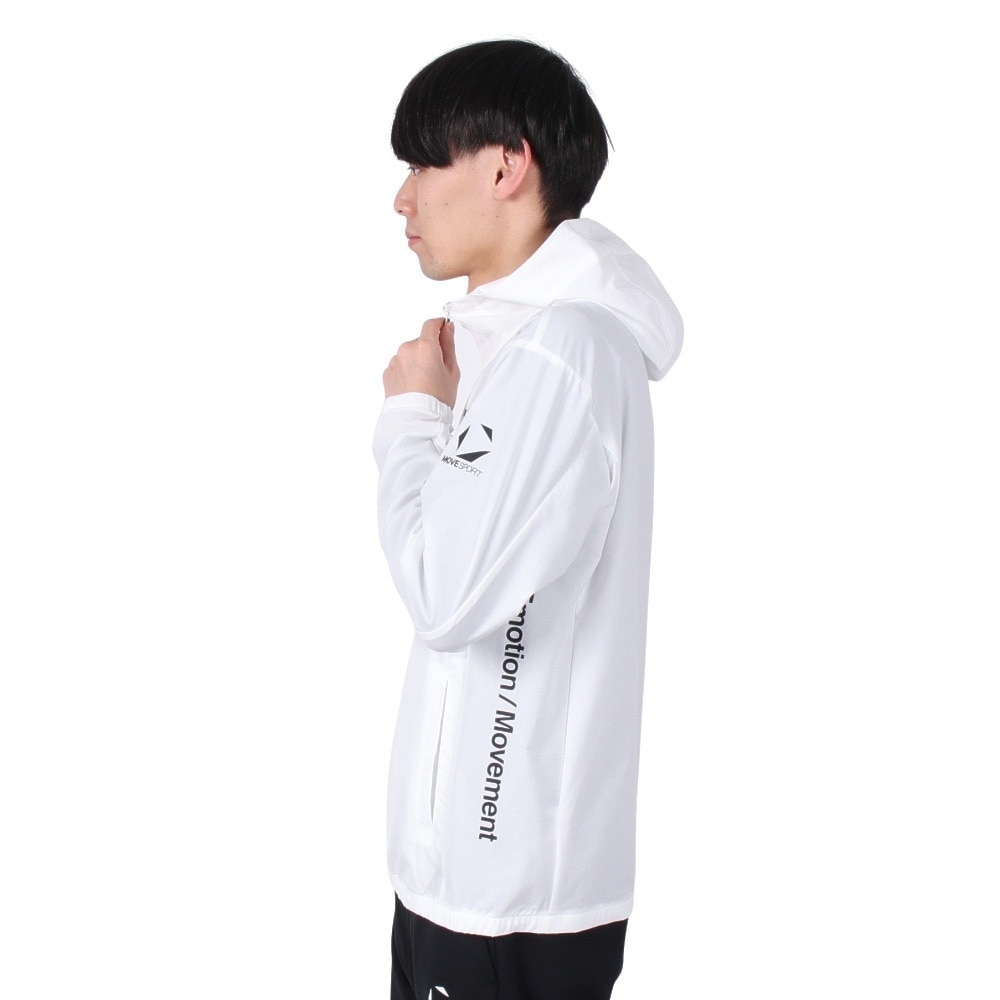 デサント（DESCENTE）（メンズ）AIRY TRANSFER TAIKYU フルジップフーディー ST5SJK22M WH00