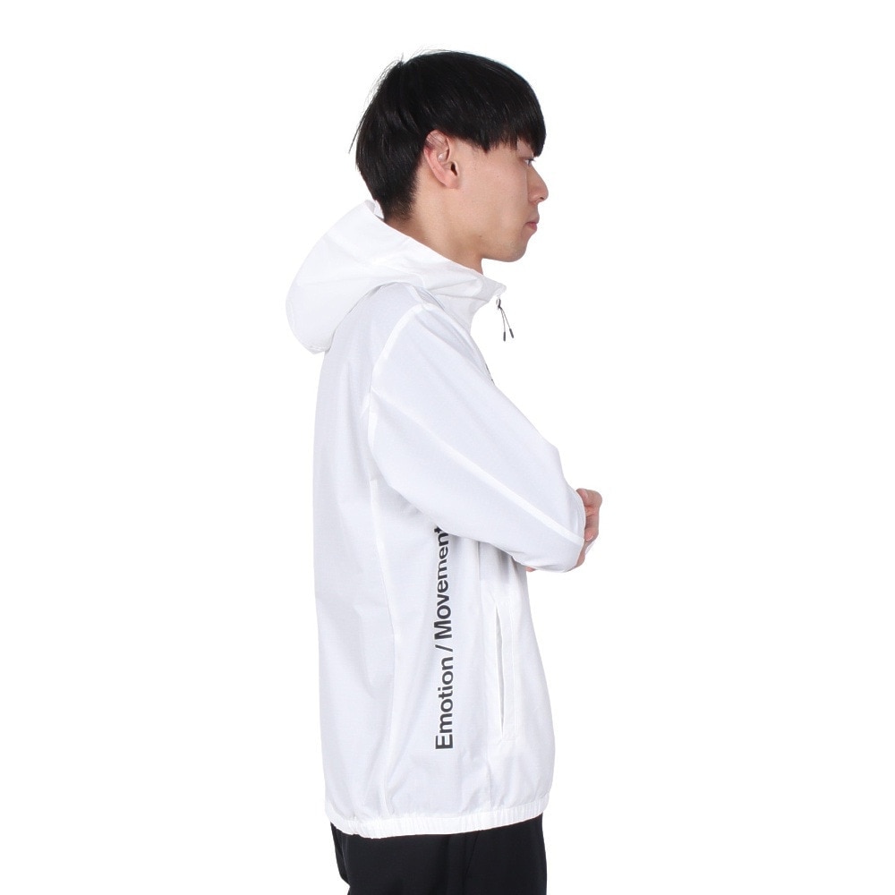 デサント（DESCENTE）（メンズ）AIRY TRANSFER TAIKYU フルジップフーディー ST5SJK22M WH00