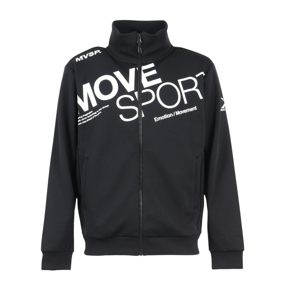 デサント（DESCENTE）（メンズ）鹿の子ジャージ ジャケット ST5FJG10M BK00