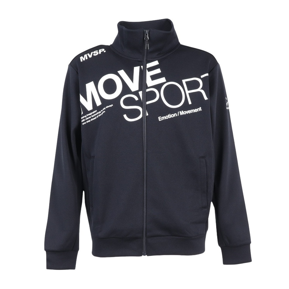 デサント（DESCENTE）（メンズ）鹿の子ジャージ ジャケット ST5FJG10M NV00