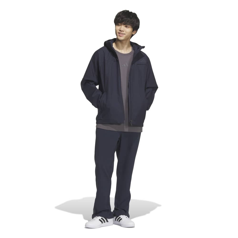 アディダス（adidas）（メンズ）スリーストライプス 圧着加工フリース