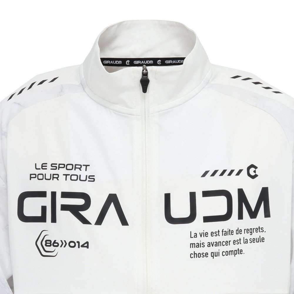 ジローム（GIRAUDM）（メンズ）UV対策 撥水 絶耐撥水 UV CLOTH ジャケット WU6S0001-TR851-GRSD WHT