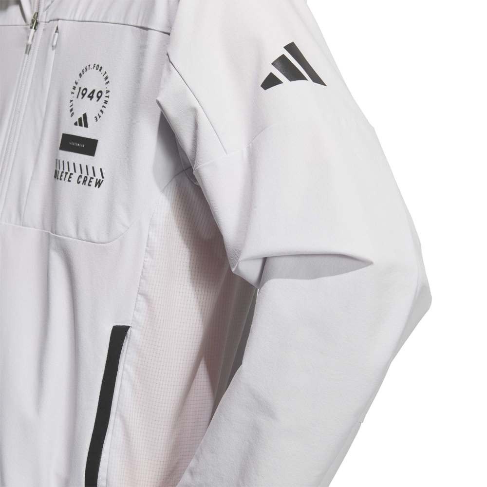 アディダス（adidas）（メンズ）アダプテーション レギュラーフィット ライト ウーブン フード付き フルジップ トラックトップ DM078-KF6207