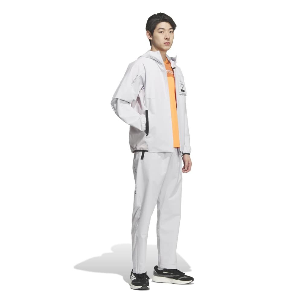 アディダス（adidas）（メンズ）アダプテーション レギュラーフィット ライト ウーブン フード付き フルジップ トラックトップ DM078-KF6207