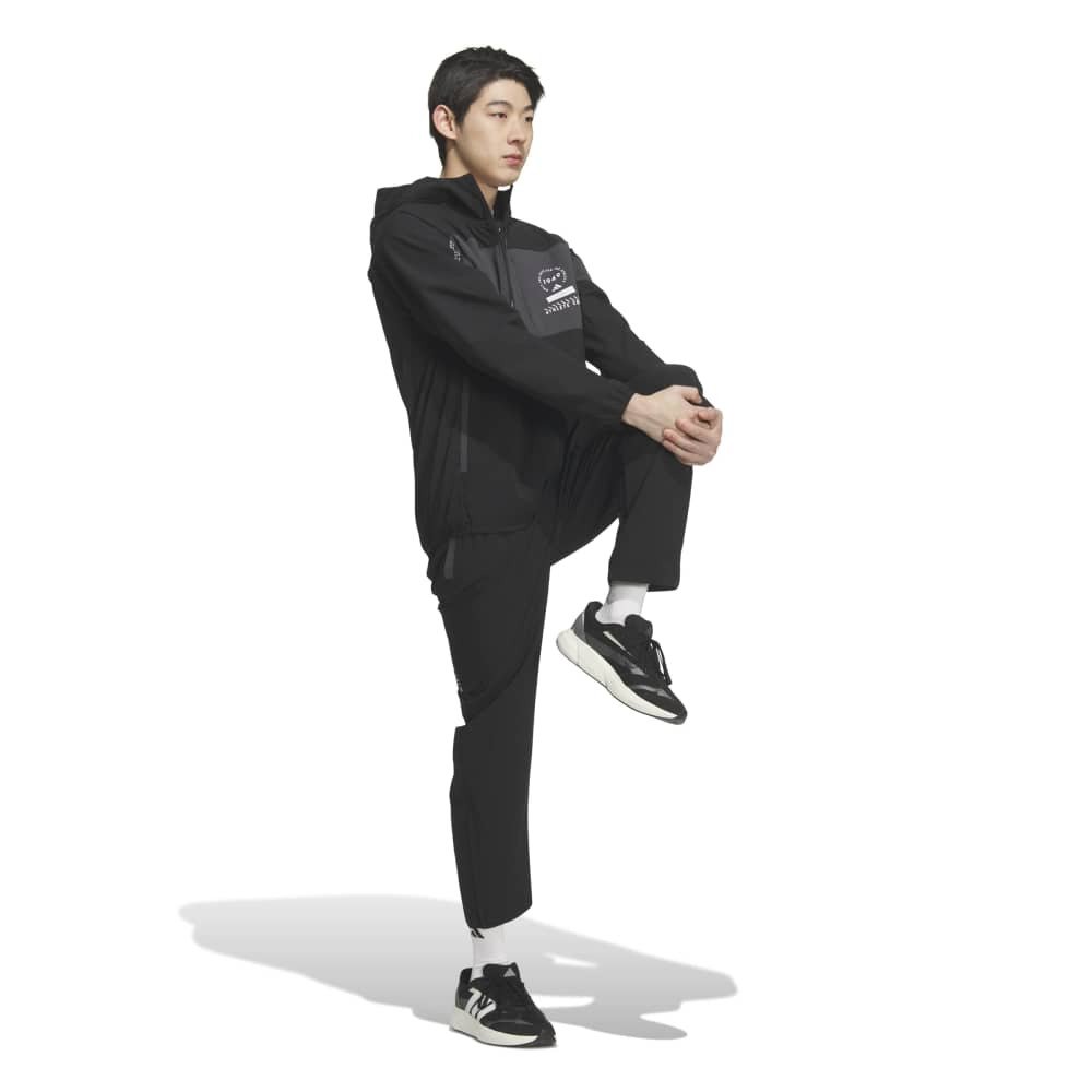 アディダス（adidas）（メンズ）アダプテーション レギュラーフィット ライト ウーブン フード付き フルジップ トラックトップ DM078-KF6208