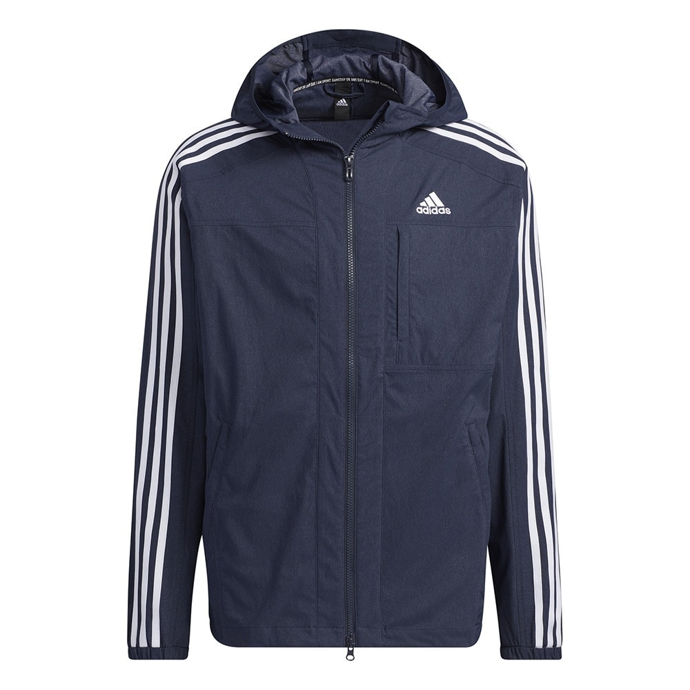アディダス（adidas）（メンズ）ジャージ 上下セット ストレッチウーブン フーデッドトラック上下セット BXF22-IA9389/BXF23-IA9386 ジャージ上下