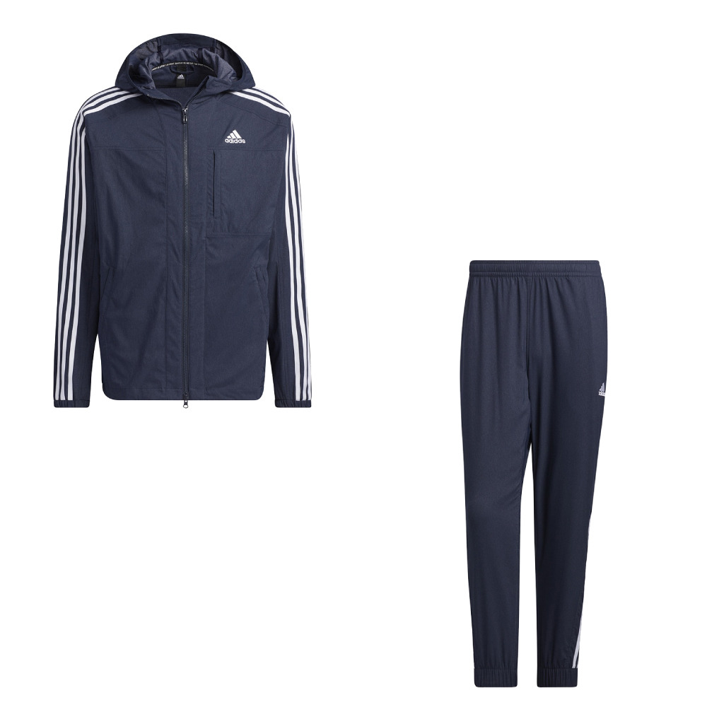 アディダス（adidas）（メンズ）ジャージ 上下セット ストレッチウーブン フーデッドトラック上下セット BXF22-IA9389/BXF23-IA9386 ジャージ上下