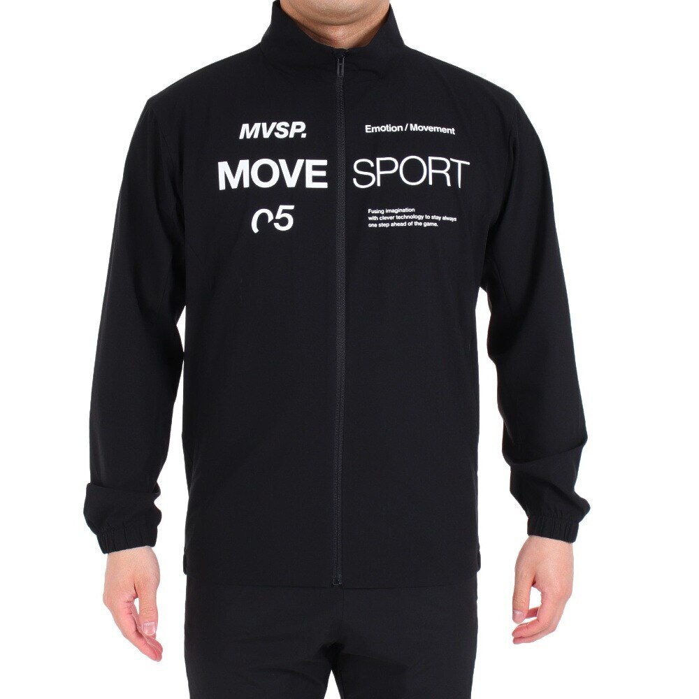デサント（DESCENTE）（メンズ）ジャージ 上下セット メンズ AIRY TRANSFER スタンド DX-C2442 BK/DX-C2443 BK