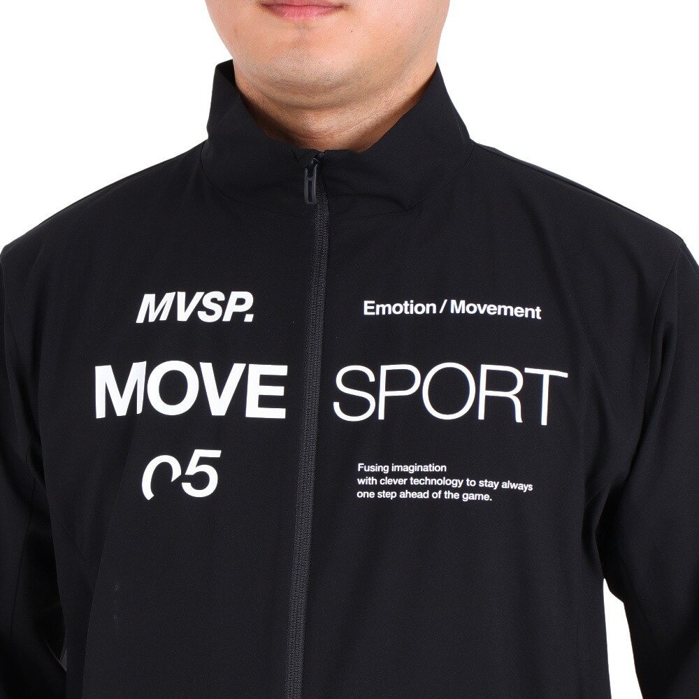 デサント（DESCENTE）（メンズ）ジャージ 上下セット メンズ AIRY TRANSFER スタンド DX-C2442 BK/DX-C2443 BK