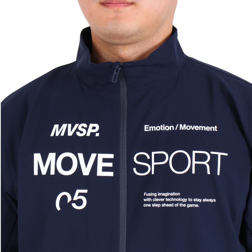 デサント（DESCENTE）（メンズ）ジャージ 上下セット メンズ AIRY TRANSFER スタンド DX-C2442 NV/DX-C2443 NV