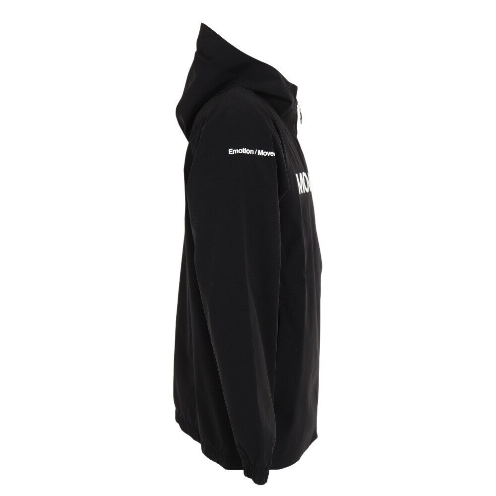 デサント（DESCENTE）（メンズ）ジャージ 上下セット メンズ AIRY TRANSFER ライトリップ フルジップフーディー DMMVJF11 BK/DMMVJG11 BK