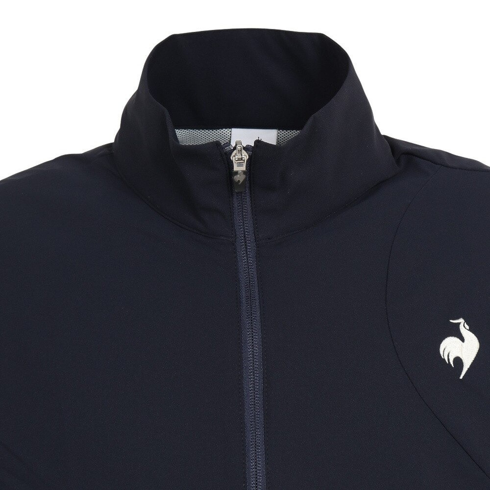 ルコックスポルティフ（lecoqsportif）（メンズ）ジャージ 上下セット メンズ ソロテックスSUNSCREENクロス QMMVJF21 NV/QMMVJG21 NV