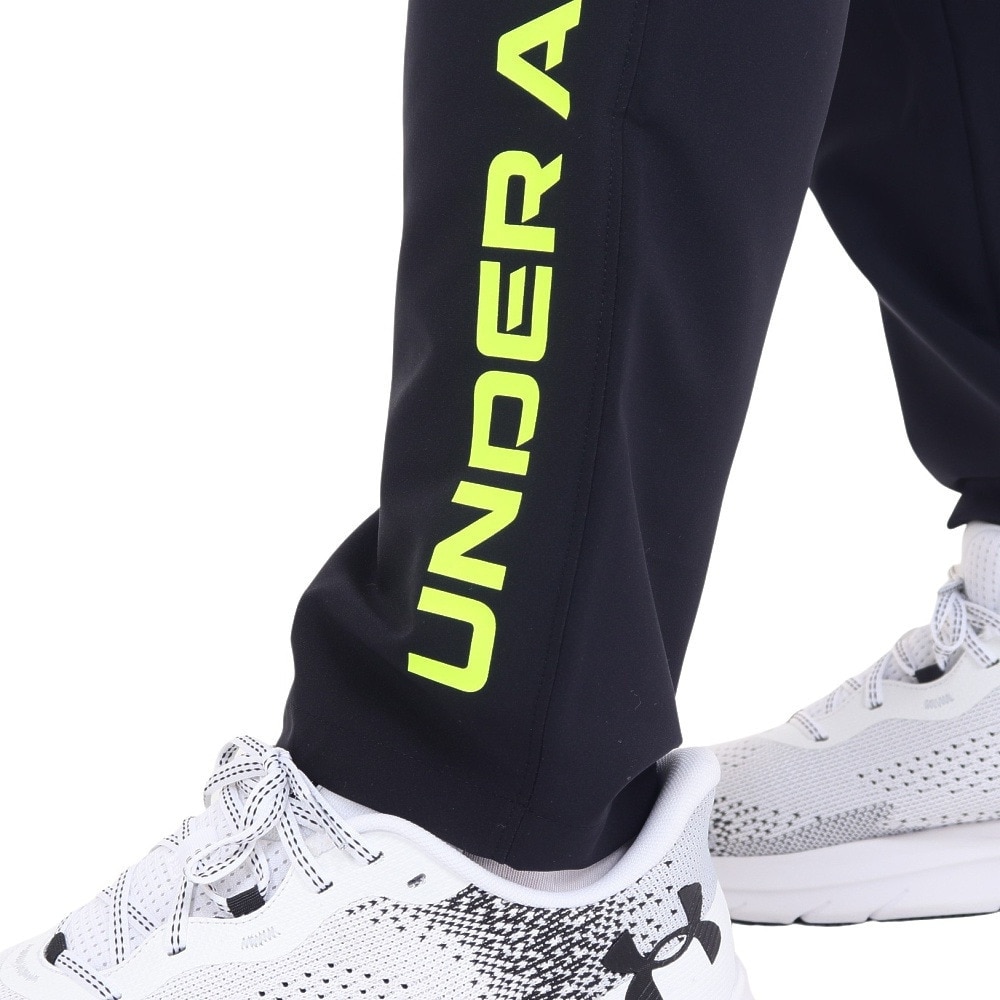 アンダーアーマー（UNDER ARMOUR）（メンズ）FRESH ウーブンジャケット パンツ 上下セット ブラック