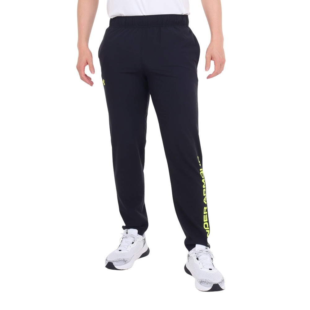 アンダーアーマー（UNDER ARMOUR）（メンズ）FRESH ウーブンジャケット パンツ 上下セット ブラック
