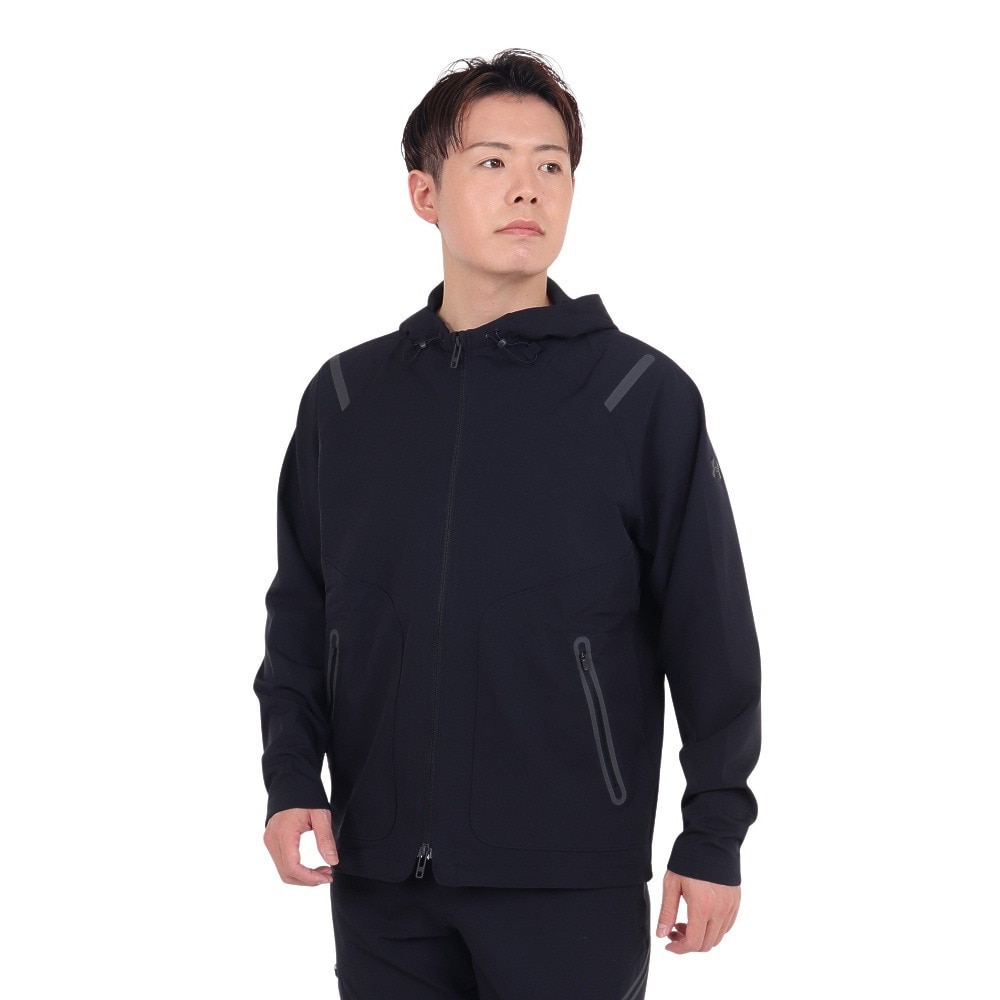 アンダーアーマー（UNDER ARMOUR）（メンズ）Unstoppable ジャケット カーゴパンツ 上下セット ブラック