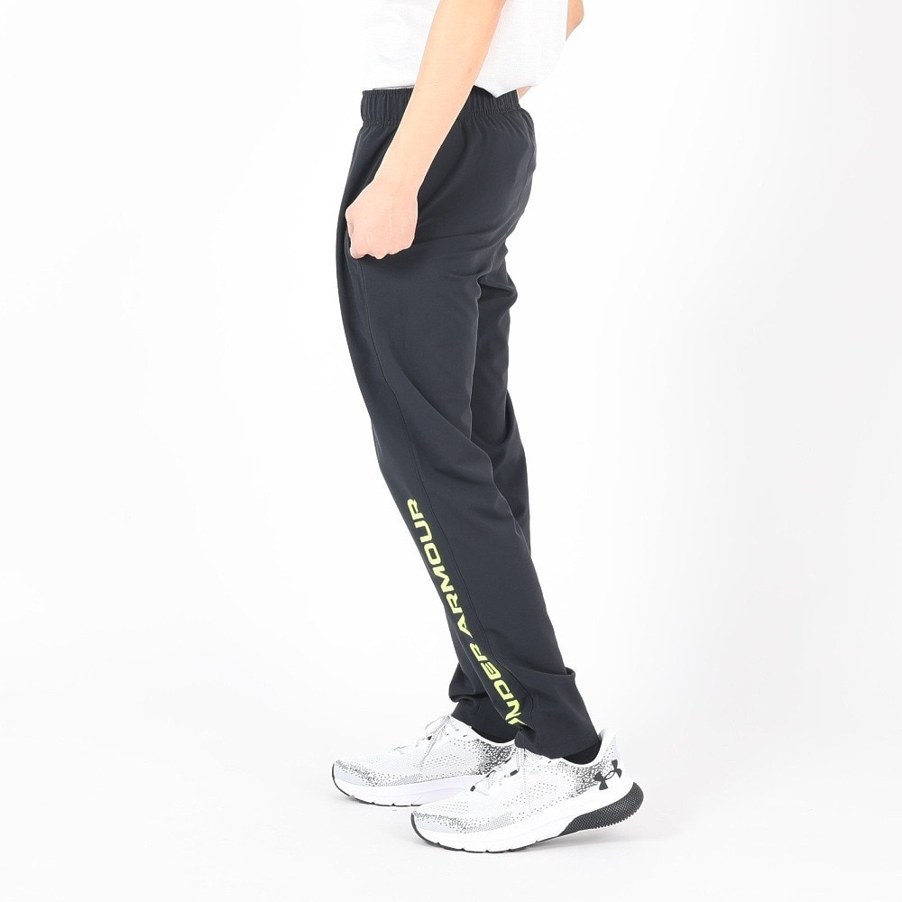 アンダーアーマー（UNDER ARMOUR）（メンズ）ジャケット ブラック フレッシュ ウーブン フルジップ 上下セット 1384815 1384816 002