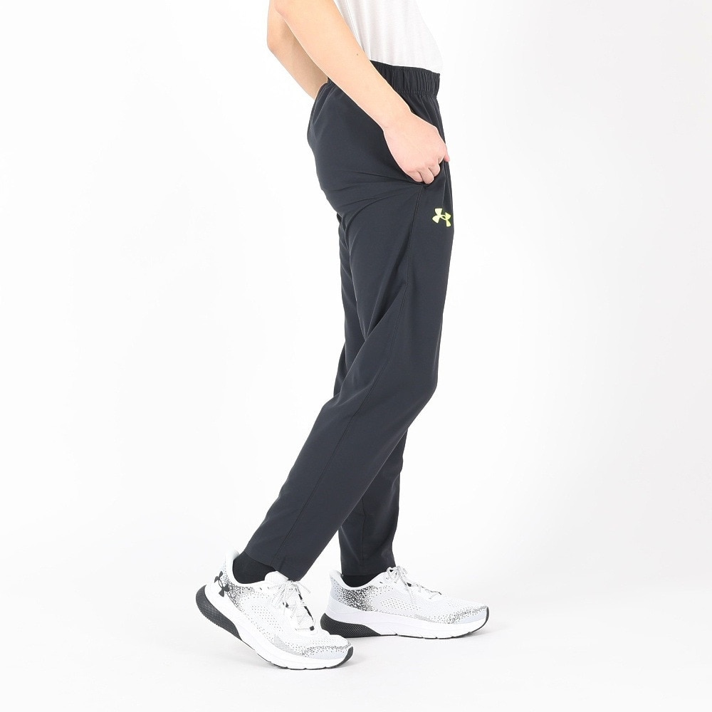 アンダーアーマー（UNDER ARMOUR）（メンズ）ジャケット ブラック フレッシュ ウーブン フルジップ 上下セット 1384815 1384816 002