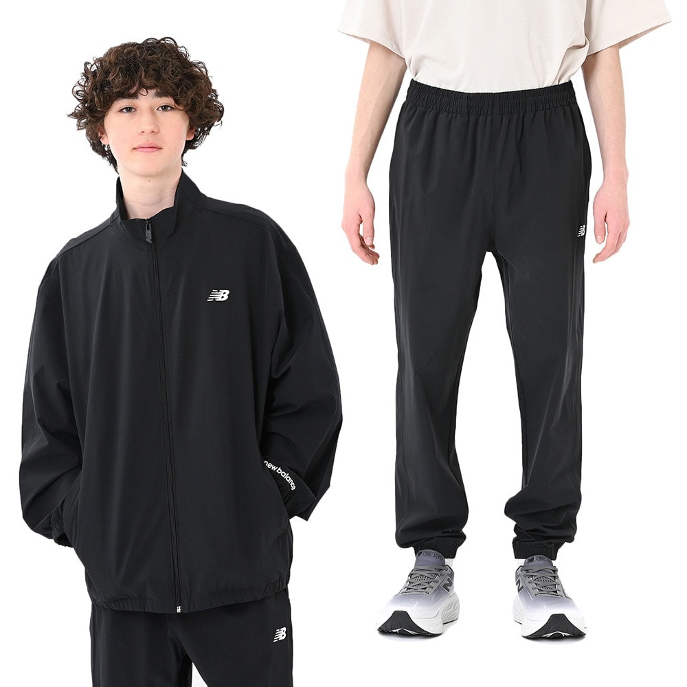 ニューバランス（new balance）（メンズ）ウーブントラック上下セット AMJ51504BK AMP51205BK