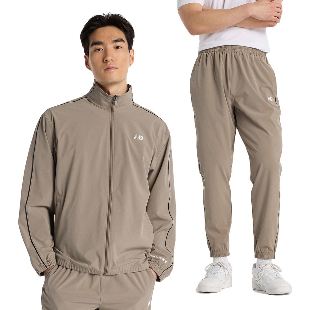 ニューバランス（new balance）（メンズ）ウーブントラック上下セット AMJ51504DOK AMP51205DOK