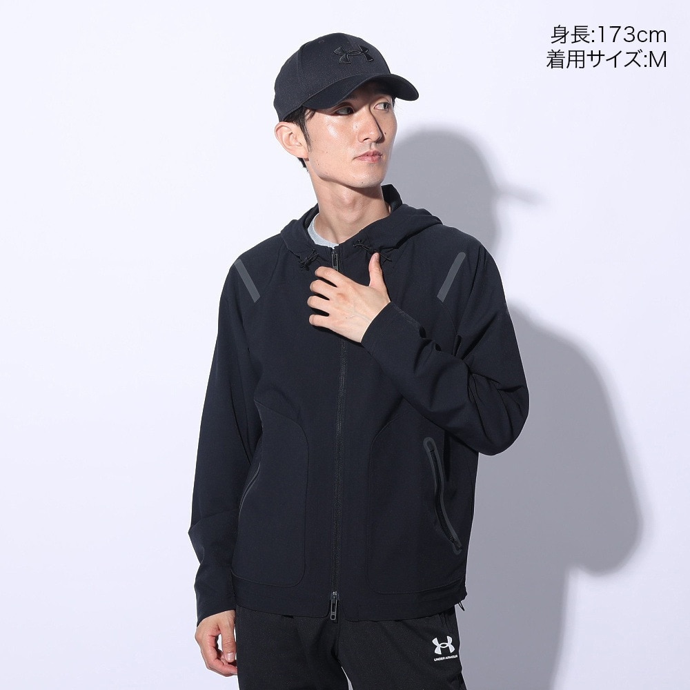 アンダーアーマー（UNDER ARMOUR）（メンズ）ジャケット 撥水 ストレッチ アンストッパブル上下セット 1370494 1390256 001